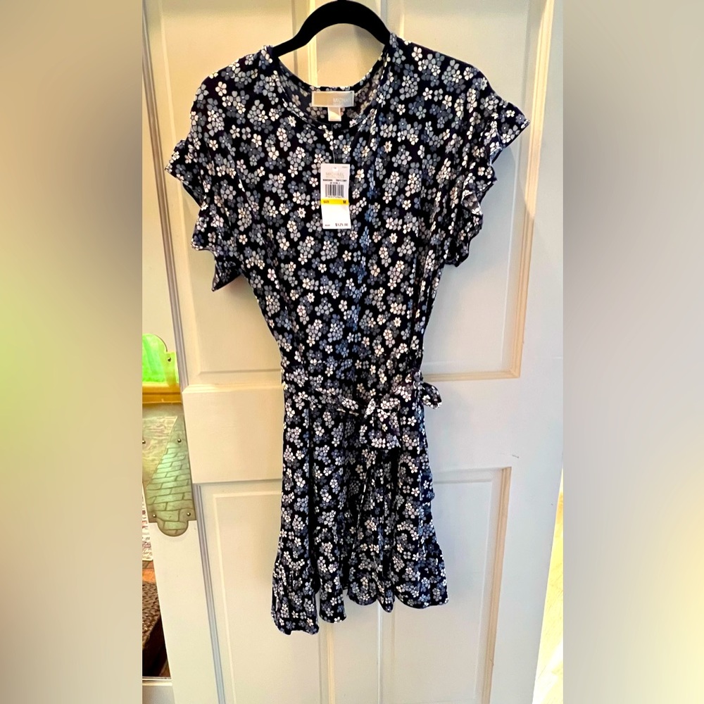 Michael Kors flirty, ruffle dress